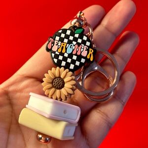 🍎👩‍🏫 Teacher Keychain